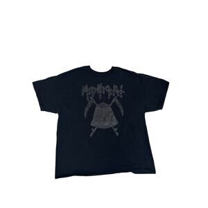 Vintage Midnight Metal Black Graphic Tee - Fits L/XL
